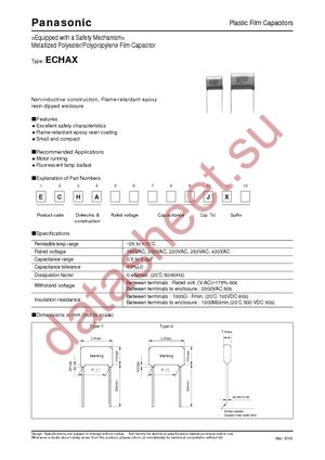 ECH-A18105JX datasheet  